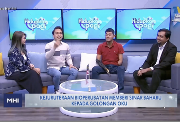 KEJURUTERAAN BIOPERUBATAN MEMBERI SINAR BAHARU KEPADA GOLONGAN OKU