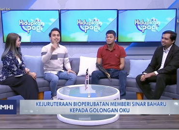 KEJURUTERAAN BIOPERUBATAN MEMBERI SINAR BAHARU KEPADA GOLONGAN OKU